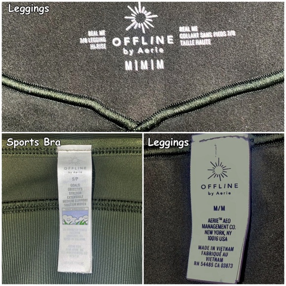 Aerie Matching Workout Set in Green! - Picture 8 of 8